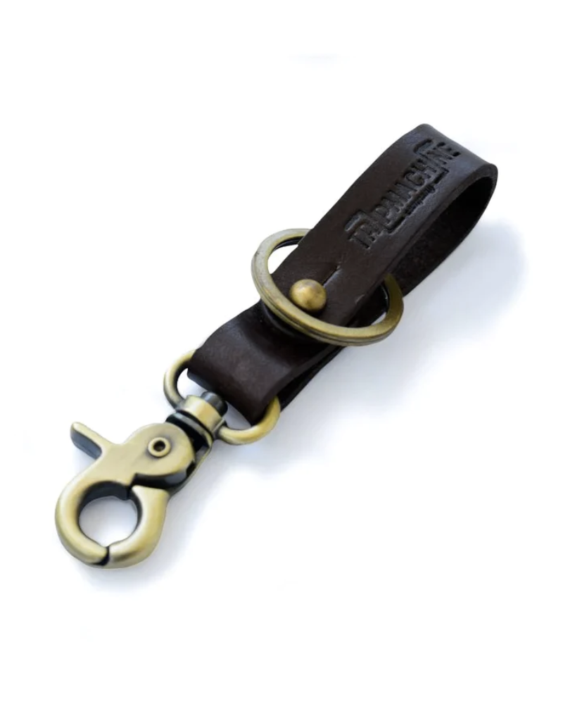 מחזיק מפתחות מעור Key Fob – Antique Gold