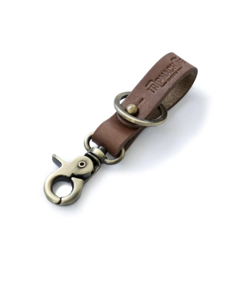 מחזיק מפתחות מעור Key Fob – Antique Gold