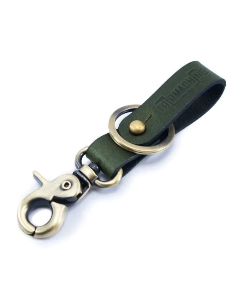 מחזיק מפתחות מעור Key Fob – Antique Gold